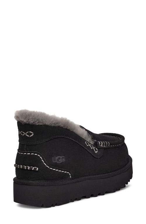 Ugg(r) Ansley Parc Genuine Shearling Platform Slipper