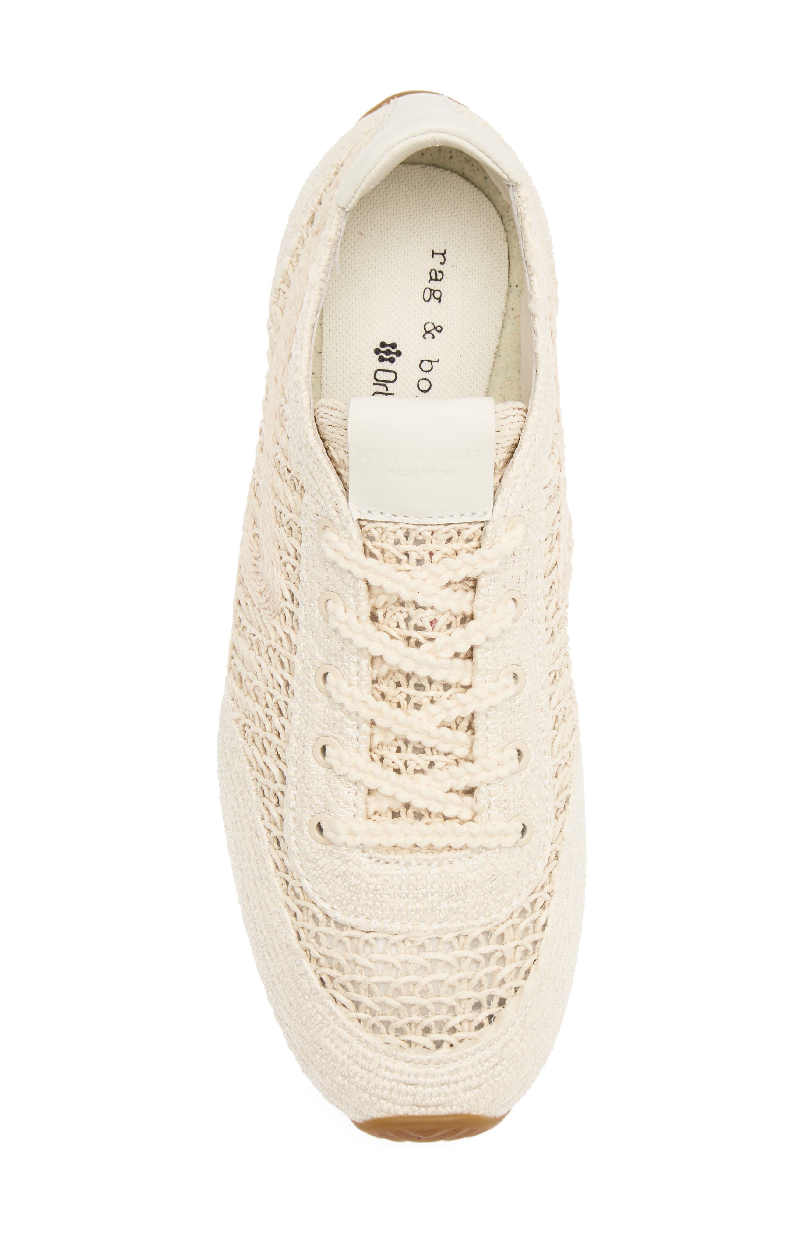 Retro Runner Slim Ultra Sneaker, Alternate, color, SEA SALT RAFFIA