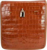 Madison Maison Moc Croc Crossbody Bag