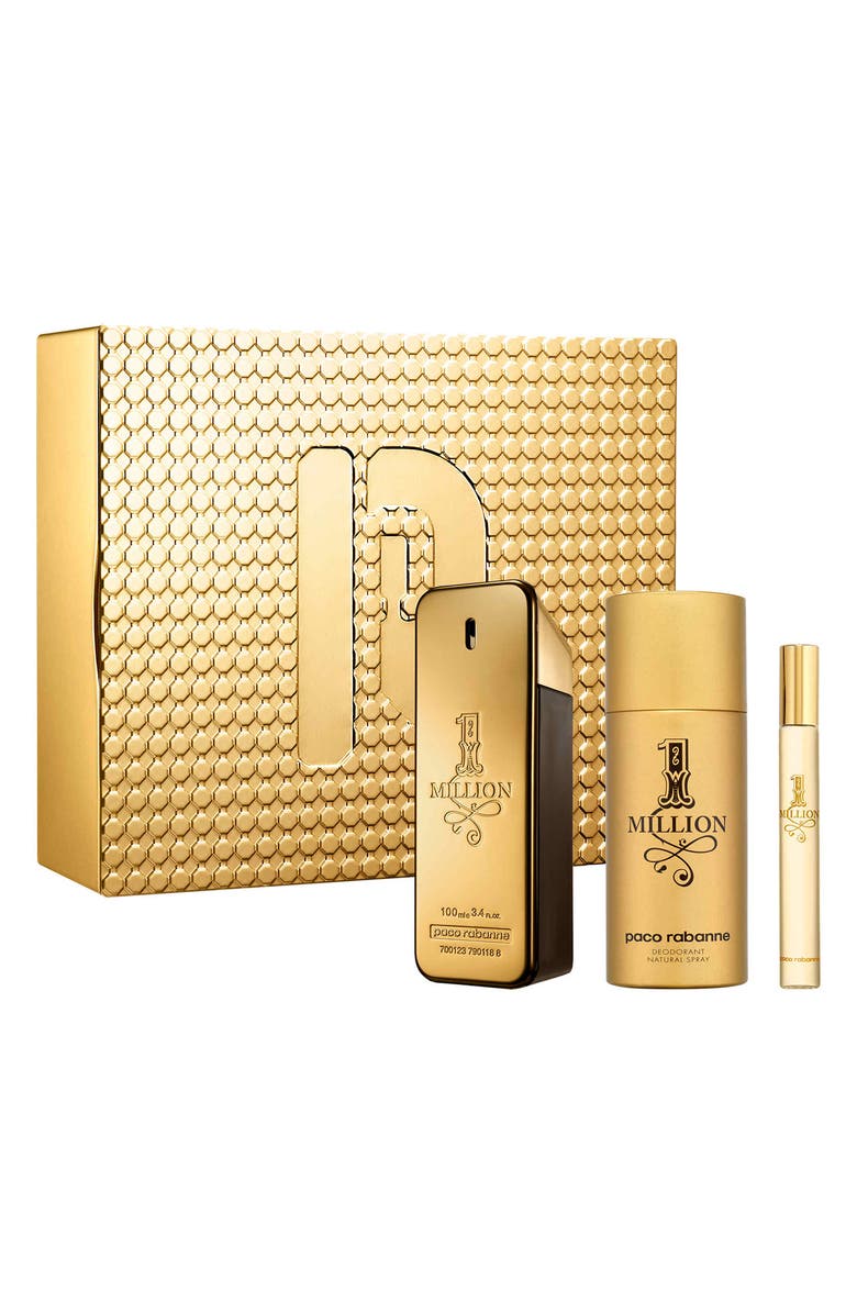 Rabanne 1 Million Eau de Toilette Set (Limited Edition) $186 Value, Alternate, color, 