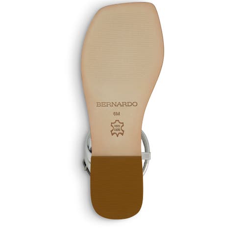 Bernardo Footwear Odessa Sandal In Silver