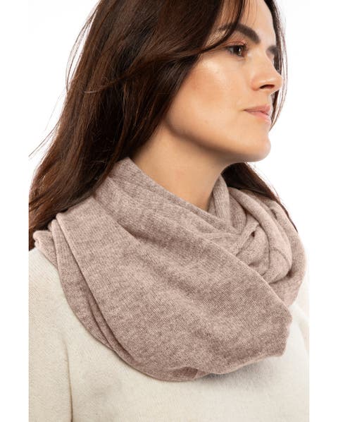 Maxi Pure Cashmere Infinity Scarf
