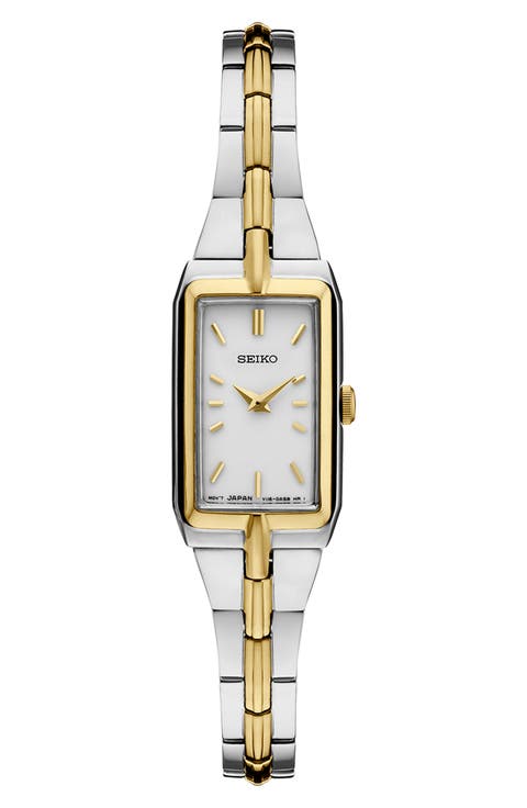 Essentials Tank Bracelet Watch, 15.5mm x 24.5mm