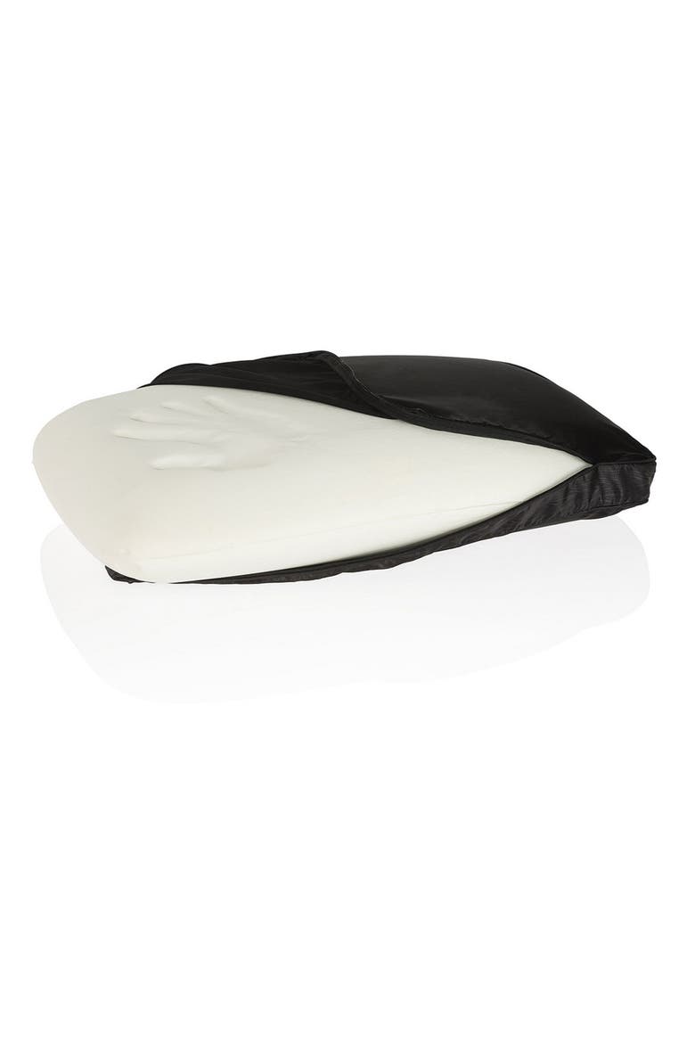 Trisilk™ Pillow, Alternate, color, MIDNIGHT BLACK