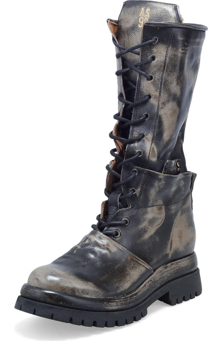A.S.98 Donovan Distressed Leather Boot, Main, color, Distressed Ice