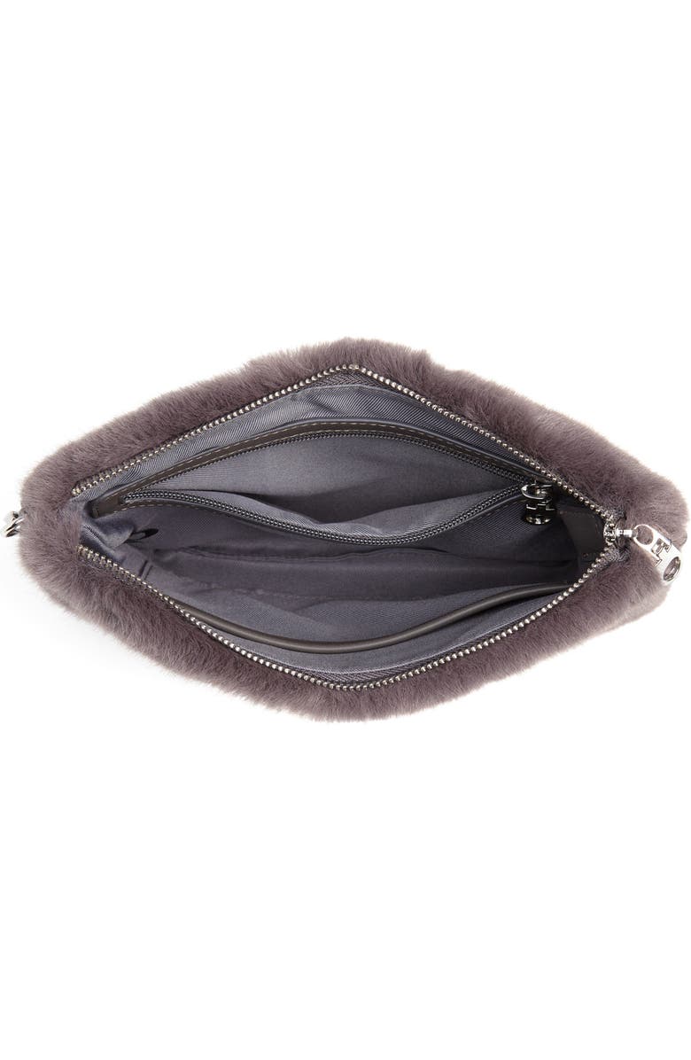 Chelsea28 Astley Faux Fur Convertible Clutch, Alternate, color,