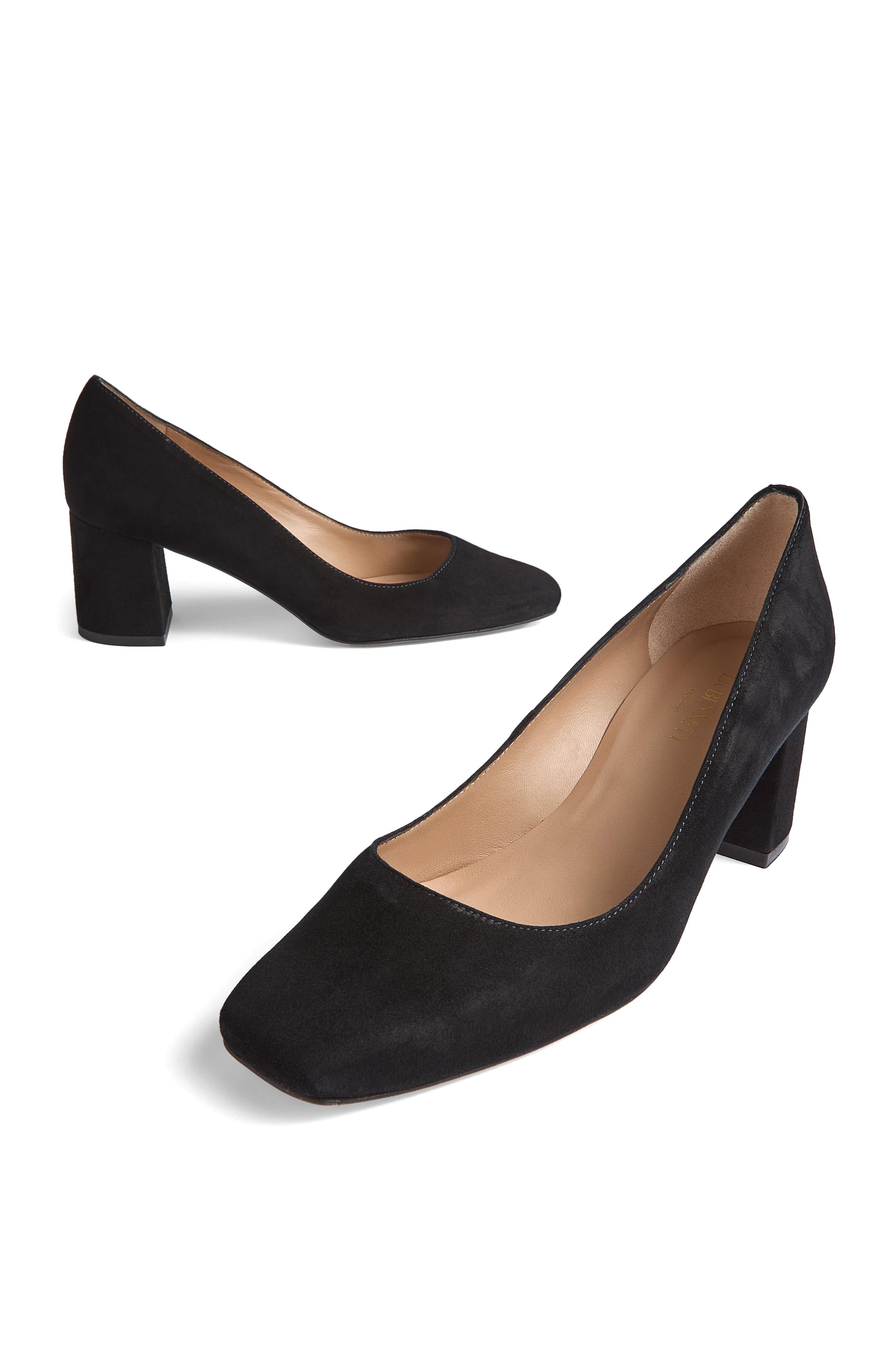 LK Bennett Sally Square Toe Pump, Alternate, color, Black