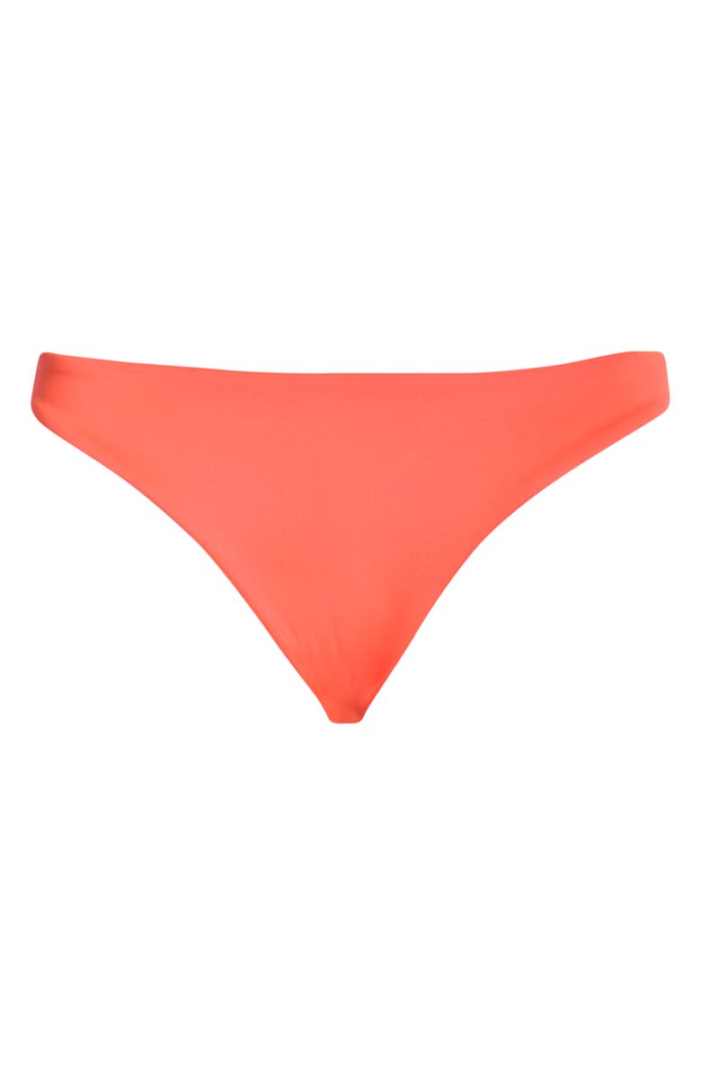 LEFT ON FRIDAY Hipster Bikini Bottoms, Alternate, color, Aperol Neon Orange