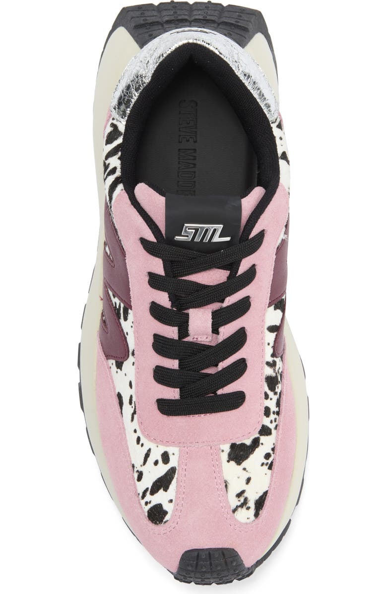 Steve Madden Supercampo Platform Sneaker, Alternate, color, Pink Multi