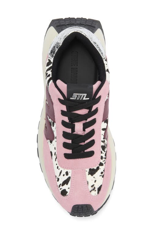 Steve Madden Supercampo Platform Sneaker In Pink Multi