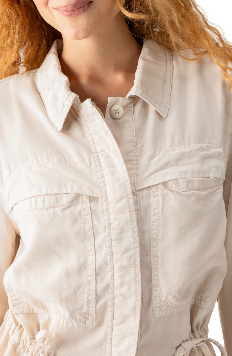 Sanctuary Lora Surplus Jacket, Alternate, color, Crystal