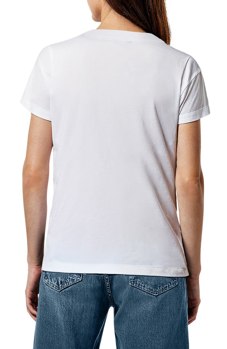 Wildfox Ryan Newport Regatta Graphic T-Shirt, Alternate, color, Snow White