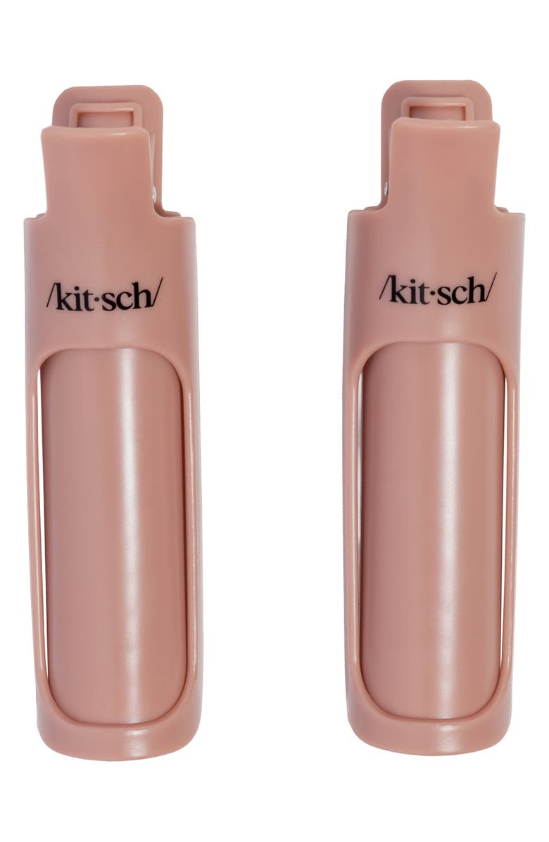 Kitsch 2-Piece Volumizing Hair Clips, Alternate, color, Terracotta