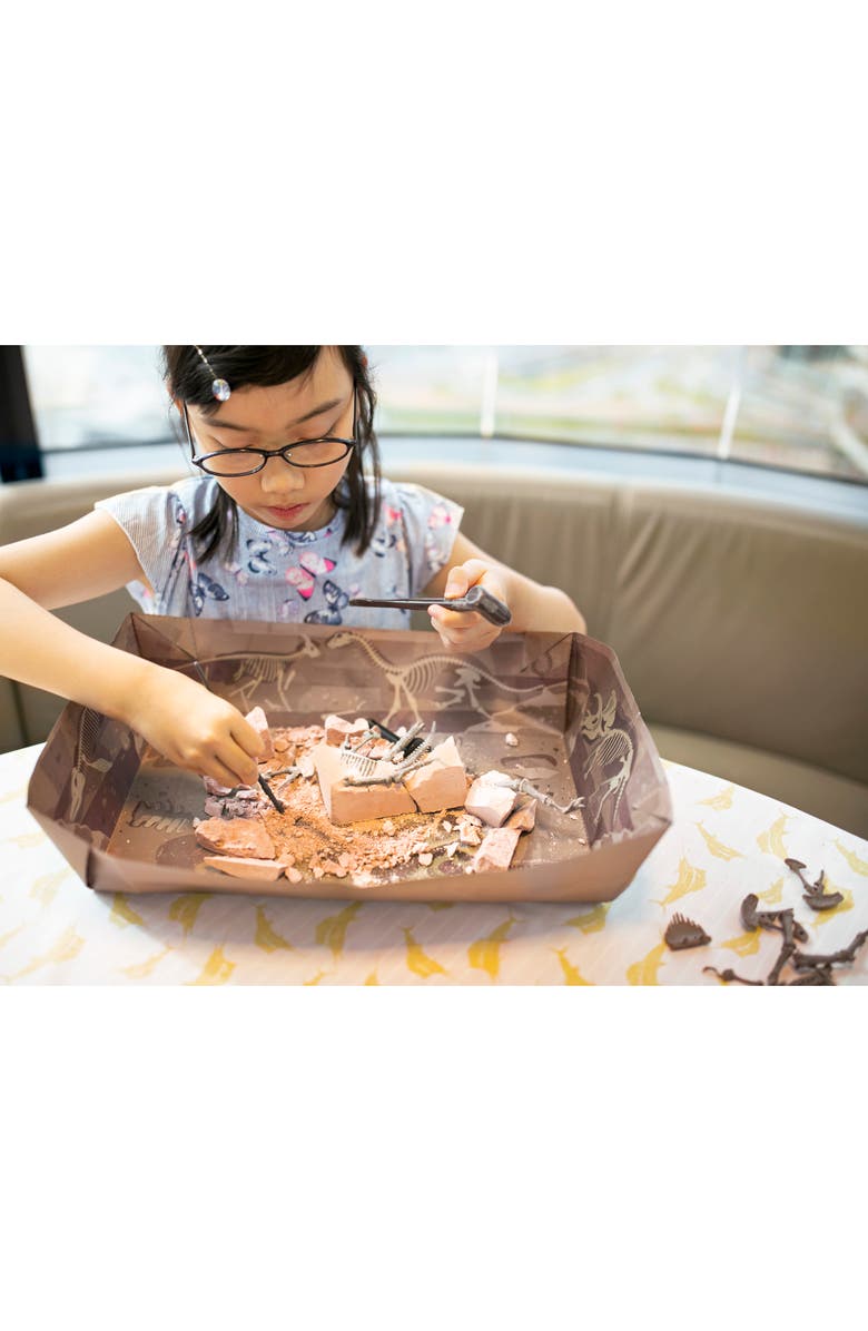 4M KidzLabs Dig A Dinosaur Skeleton, Tyrannosaurus Rex Kit, Alternate, color, Multicolored