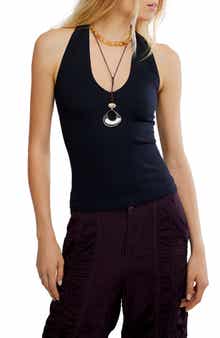 Free People Sleek Plunge Tank Top