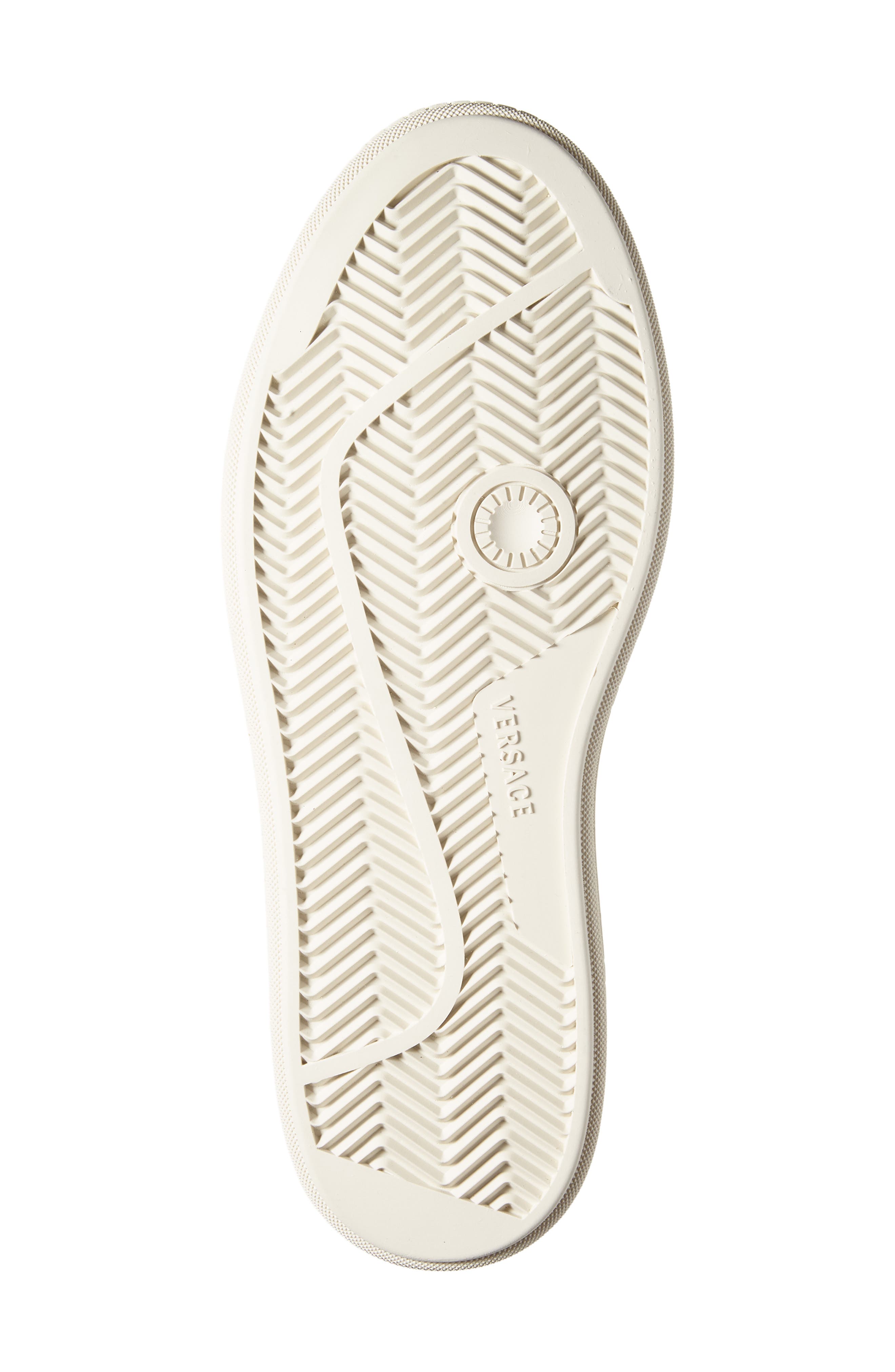 Versace Greca Court Sneaker, Alternate, color, Black Antracite Gold