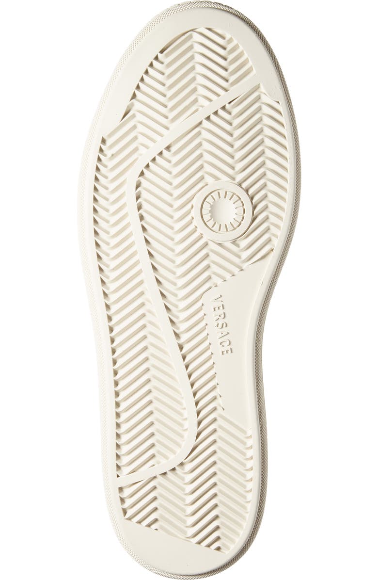 Versace Greca Court Sneaker, Alternate, color, Black Antracite Gold