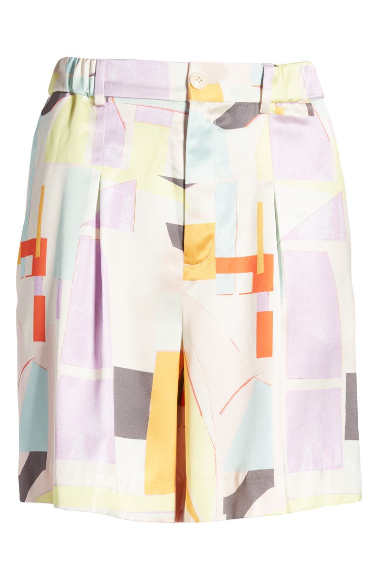 Open Edit Print Soft Long Shorts, Alternate, color, 