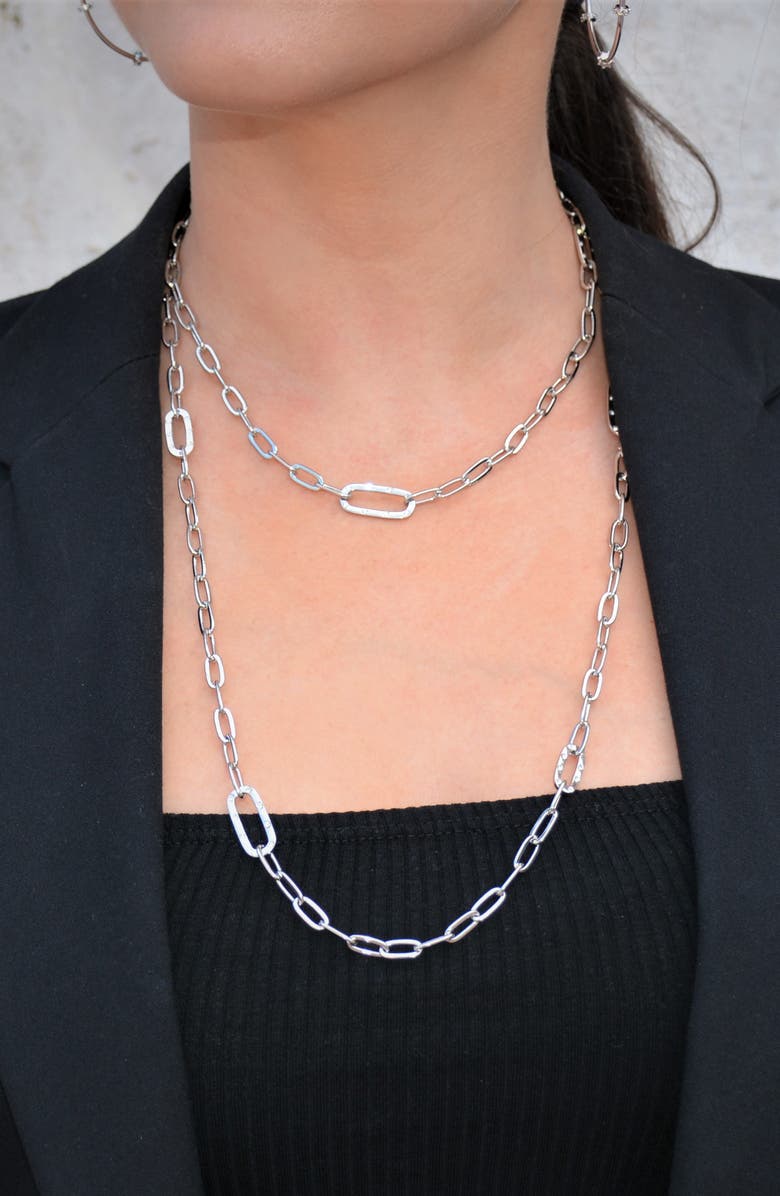 Liza Schwartz Grand TikTok Long Chain Necklace, Alternate, color, 