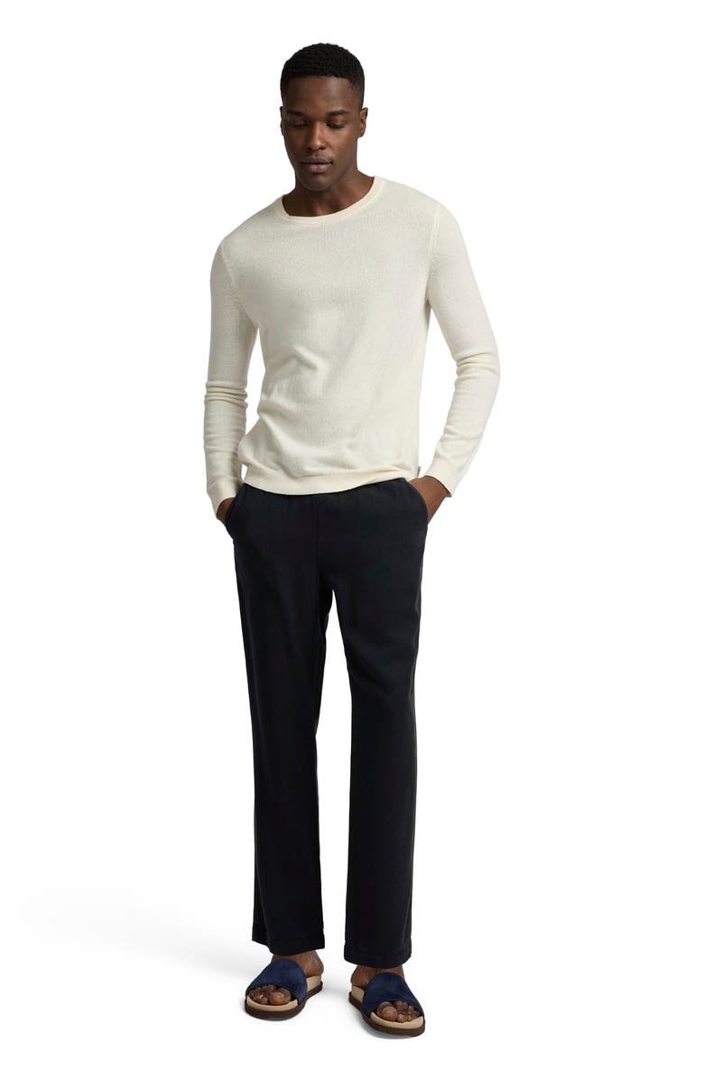 Onia Lyocell Beach Pant, Main, color, Black