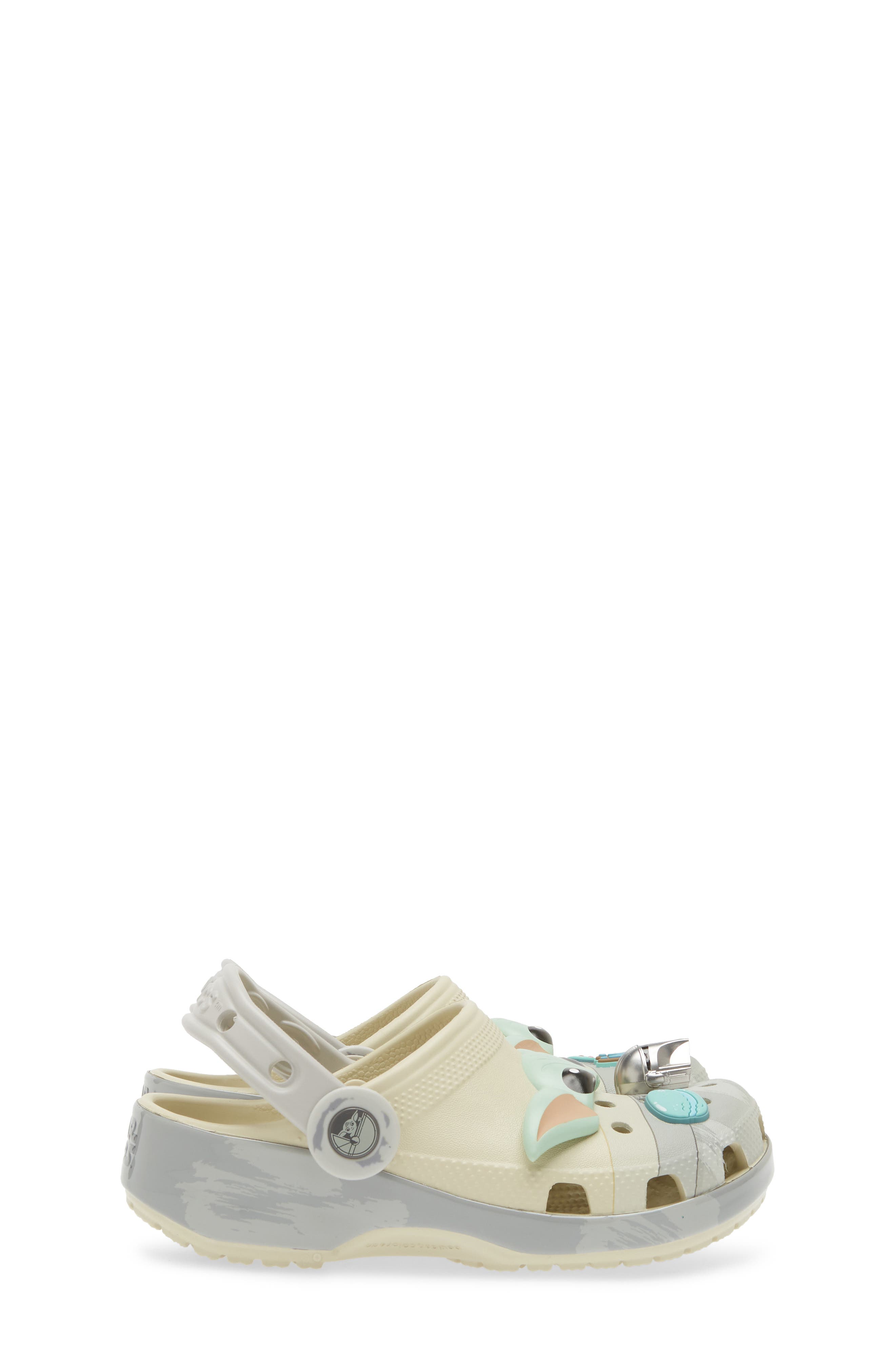 CROCS Kids' Classic Star Wars<sup>®</sup> Grogu Clog with Jibbitz, Alternate, color, 