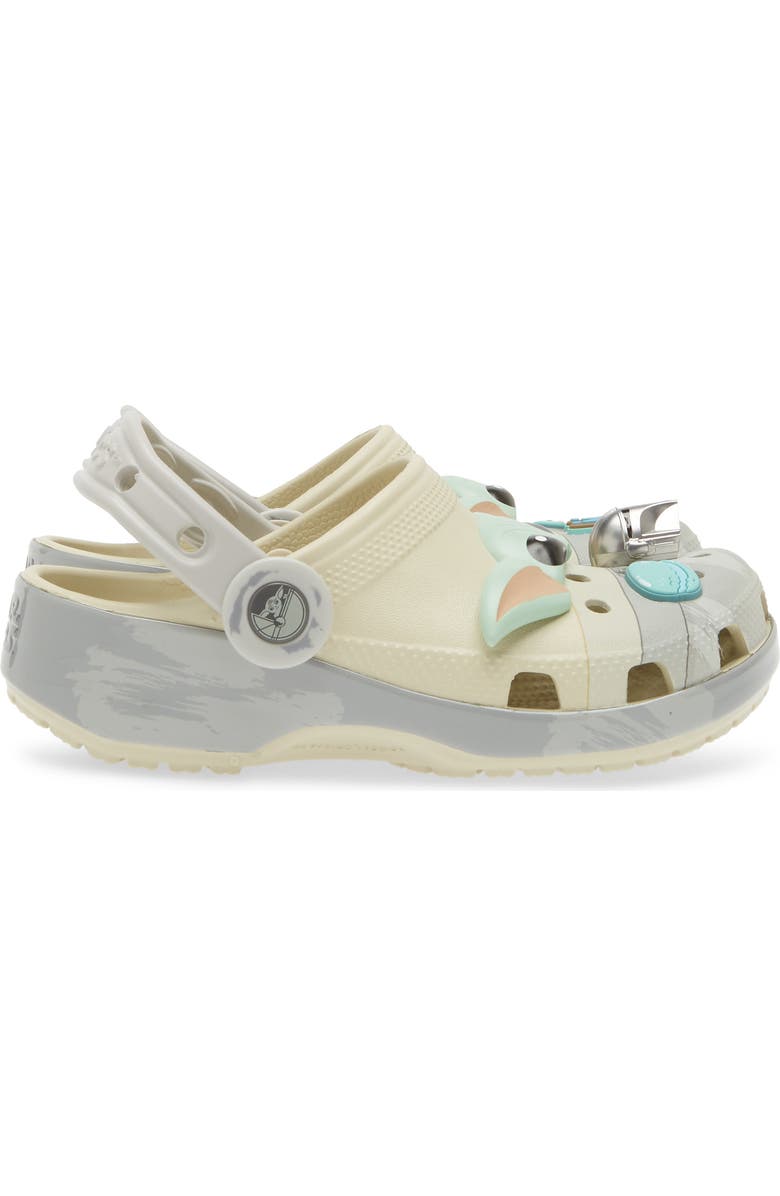 CROCS Kids' Classic Star Wars<sup>®</sup> Grogu Clog with Jibbitz, Alternate, color,