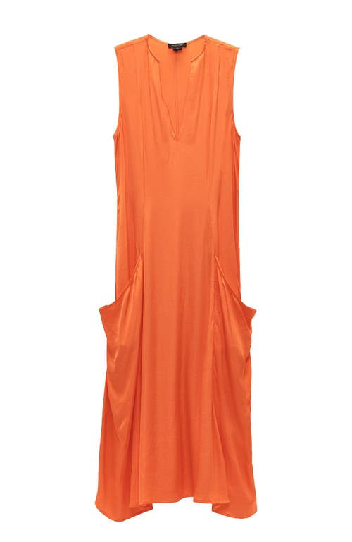 As By Df Arlenis Dress In Tangerine