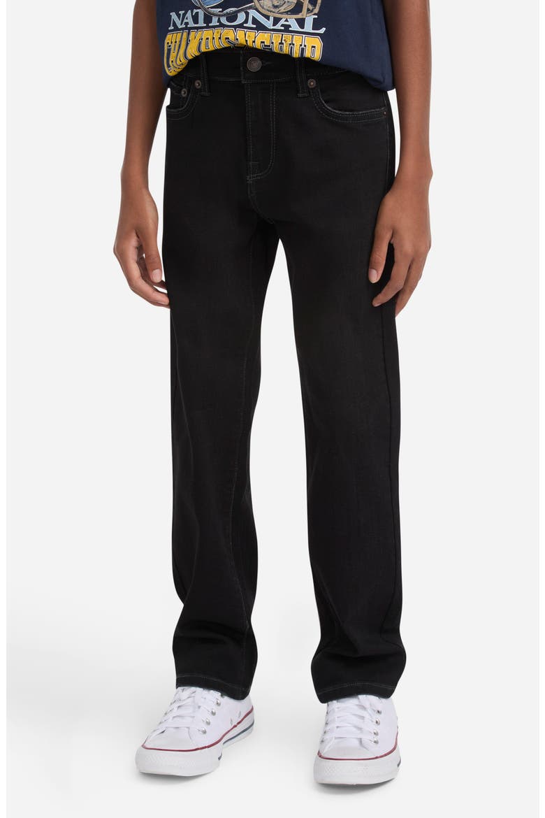 Kids' Straight Fit Jeans, Alternate, color, CHILL