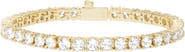 Melinda Maria Grand Heiress Cubic Zirconia Tennis Bracelet