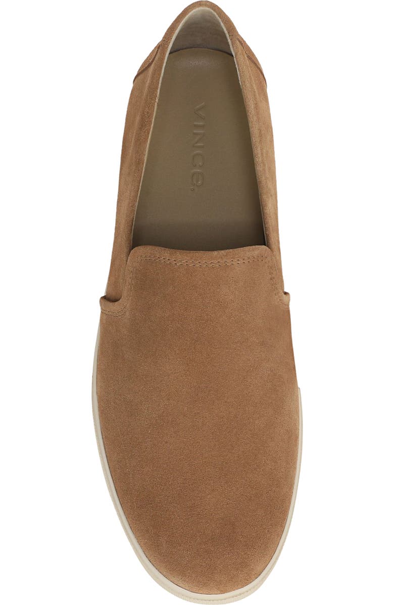 Vince Sean Suede Loafer Sneaker, Alternate, color, Birchwood