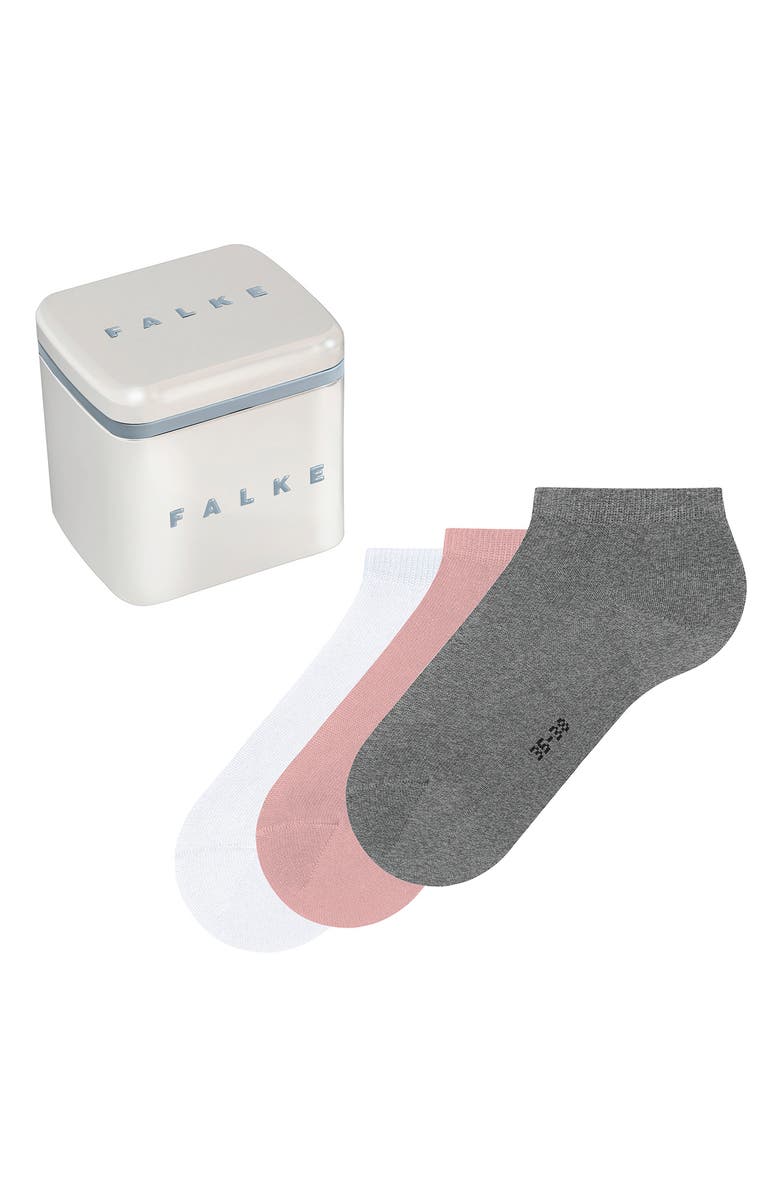 Falke Happy Assorted 3-Pack Sneaker Socks, Main, color, 