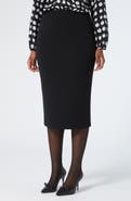 Marina Rinaldi Osaka Cady Pencil Skirt