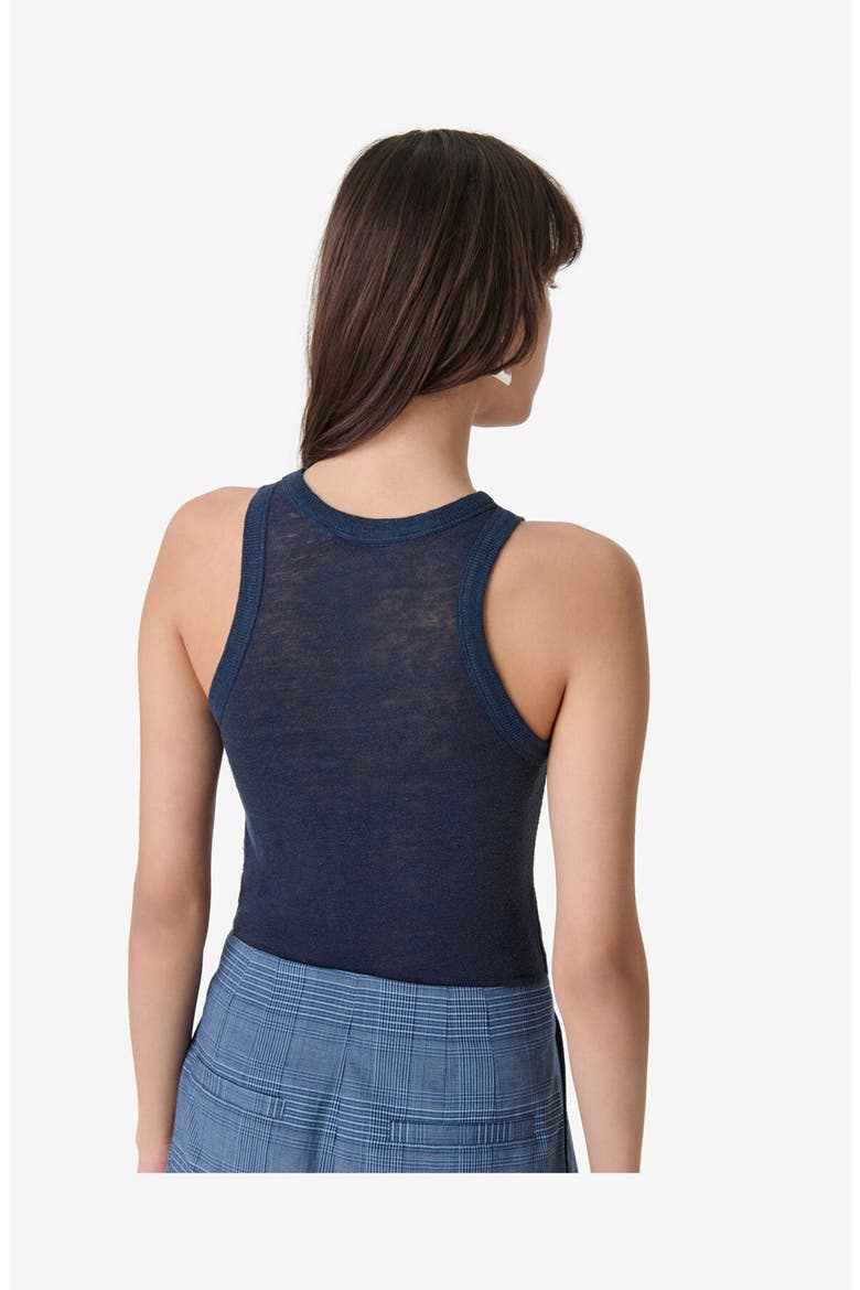 The Safrina Tank Top, Alternate, color, INK BLUE