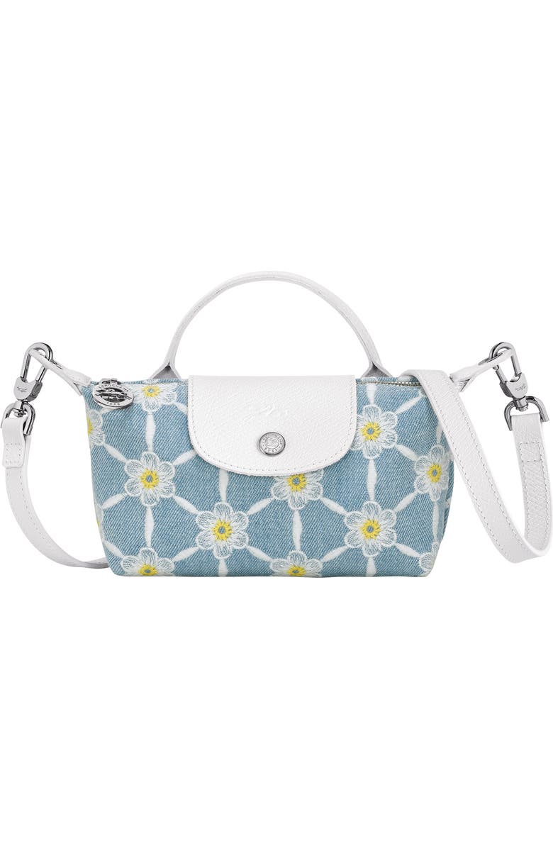 Longchamp Le Pliage Daisy Cosmetics Case, Main, color,
