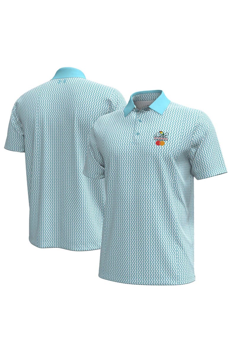 Under Armour Men's Under Armour  Blue Arnold Palmer Invitational Playoff 3.0 Crane Print Polo, Alternate, color, Blue