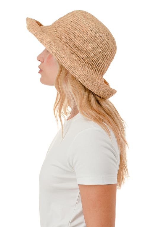 Marcus Adler Raffia Sunhat In Brown