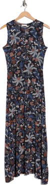 Ulla Johnson Lina Ruched Sleeveless Midi Dress