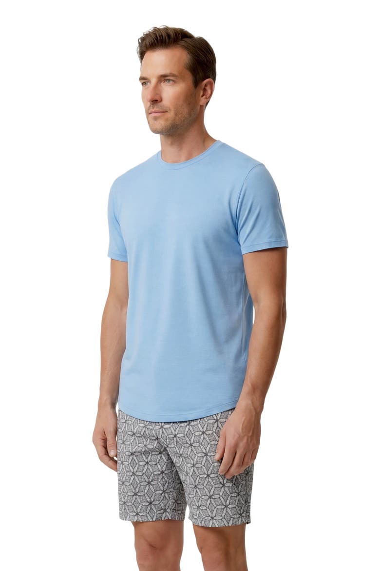 Tribal Mens Flat Front Short, Alternate, color, TRIBAL NATURAL