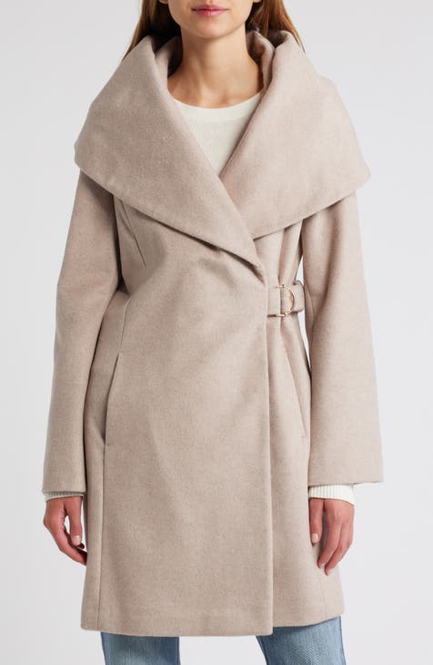 Gyton hooded wool coat best sale