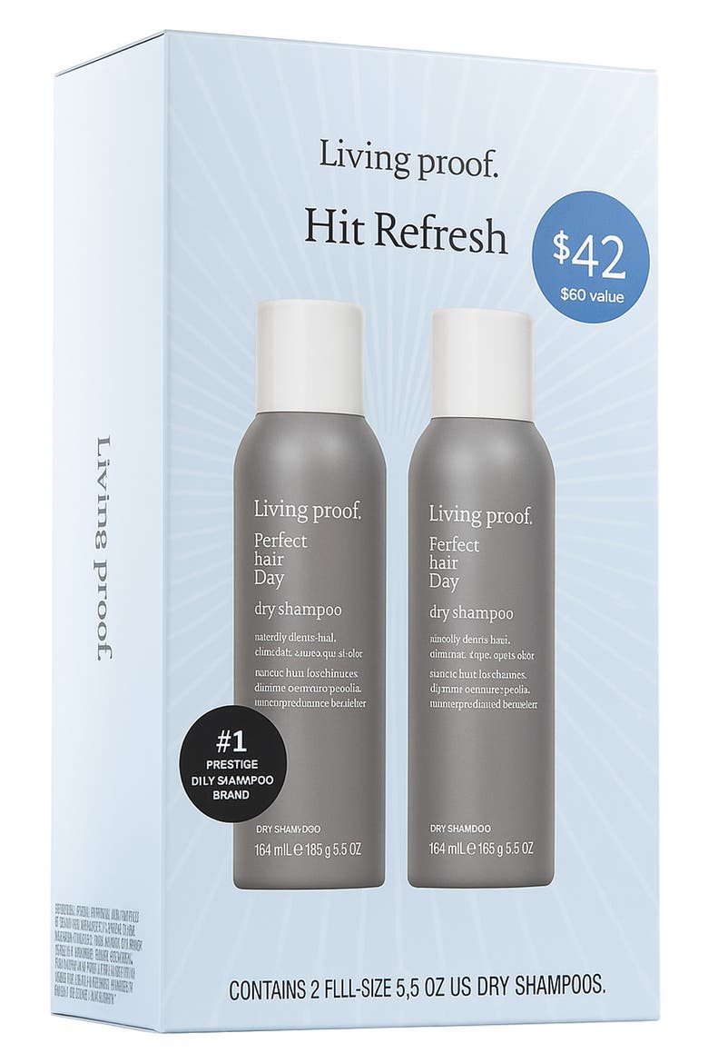 Hit Refresh Perfect hair Day™ Dry Shampoo Duo $60 Value, Alternate, color, NO COLOR