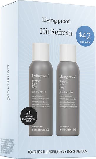 Hit Refresh Perfect hair Day Dry Shampoo Duo $60 Value