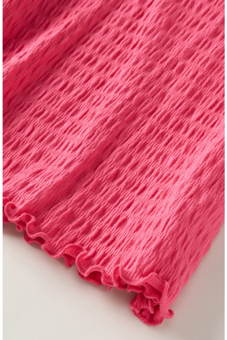 Kids' Pucker Knit T-Shirt, Alternate, color, PINK MAGENTA
