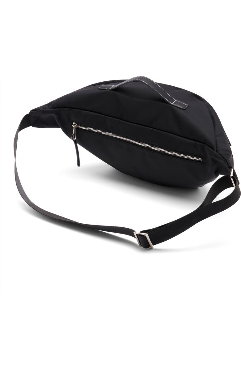 Portier On-The-Go Nylon Bag, Alternate, color, Black