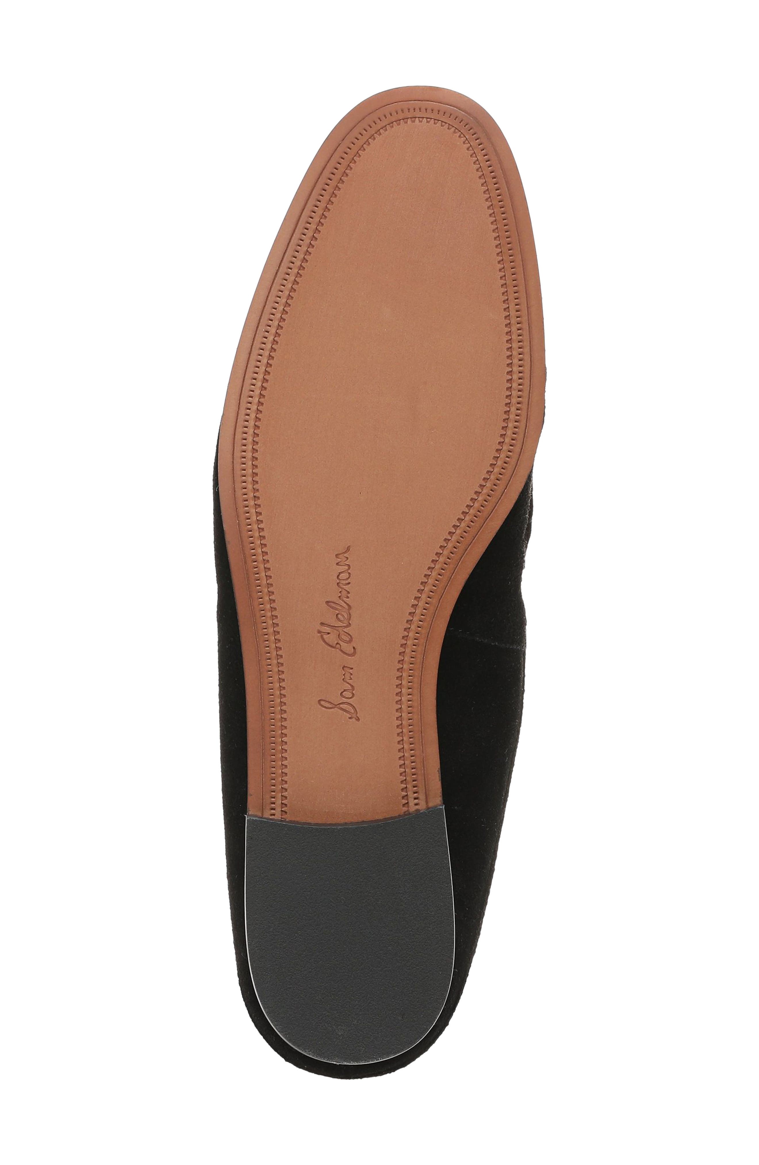 Sam Edelman Louella Penny Loafer Mule, Alternate, color, Black Suede