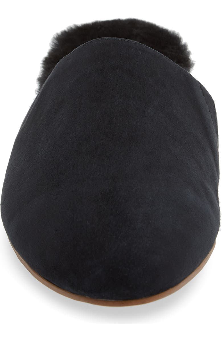 Madewell The Kasey Genuine Shearling Mule, Alternate, color,