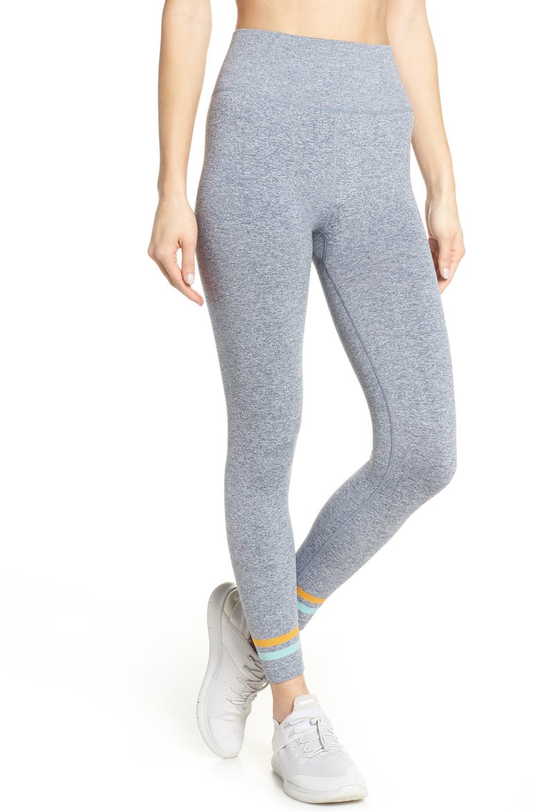 Seamless Skull Jacquard Tights, Main, color, GREY