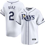 Nike Men's Nike Yandy Diaz White Tampa Bay Rays Home Limited Player Jersey