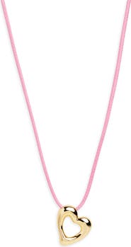 ARGENTO VIVO Open Heart Pendant Necklace