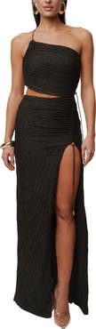 JLUXLABEL Adriana One Shoulder Maxi Dress