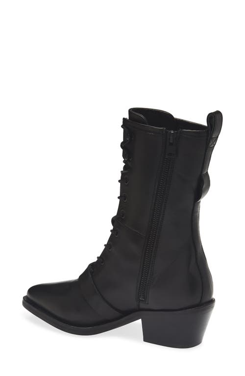 Allsaints Kaylee Lace-up Boot In Black